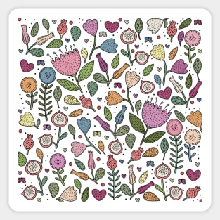 Floral pattern Sticker